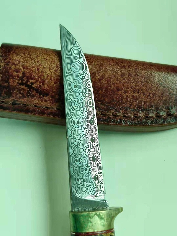 大马士革钢刀具